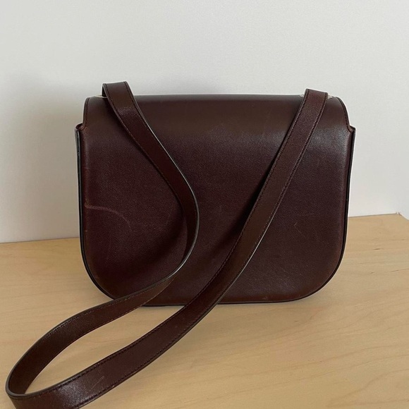 Mulberry Burgundy Silver Piercing Leather Bag - Picture 4 of 8